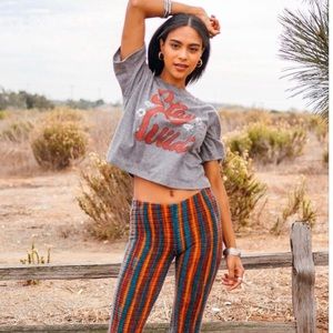 Rainbow Striped Flare Bells